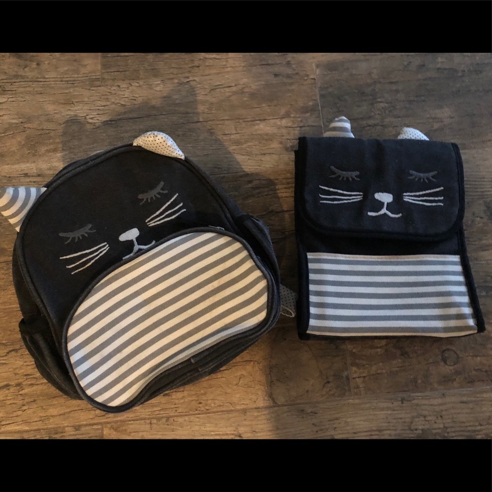 Pottery barn kids book bag and lunch bag